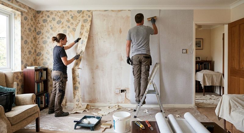 Commercial Wallpapering in Alpharetta, GA