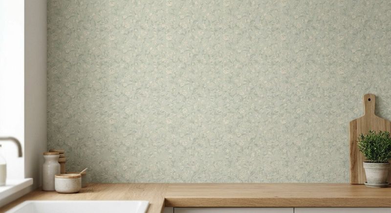Kitchen Wallpaper Installation in Roswell, GA