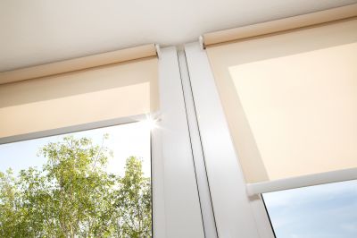 Roman Shades Installation in Longmont, CO