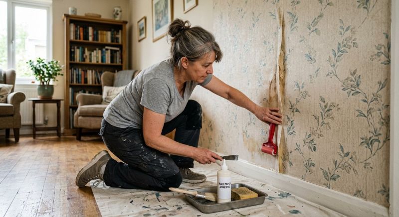 Wallpaper Patching in Conroe, TX