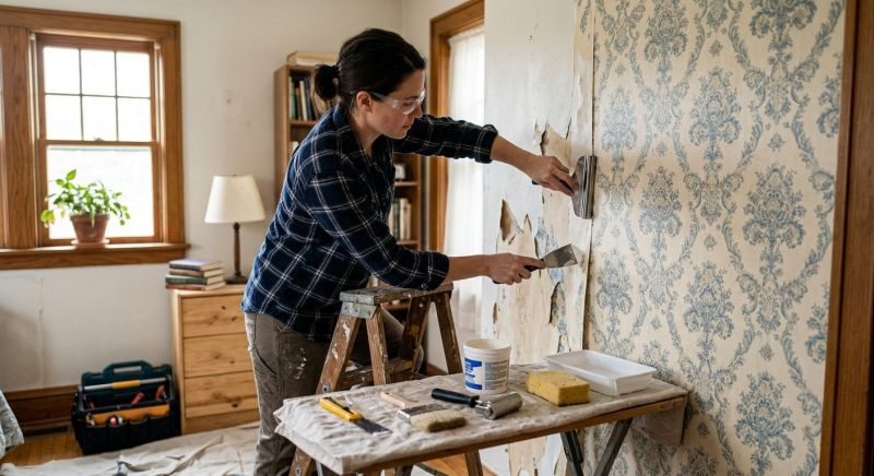 Wallpaper Restoration in Roswell, GA