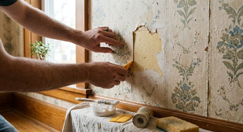 Wallpaper Seam Repair in Littleton, CO