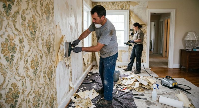 Wallpaper Stripping in Kansas City, MO